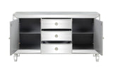 3-Drawer Accent Cabinet Silver - 950825 Pie's Variety Store