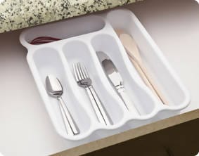 Sterilite 5 Compartment Cutlery Tray - 1574 Pie's Variety Store
