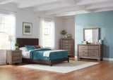 Boyd California King Upholstered Bed With Nailhead Trim Brown - 350081KW Pie's Variety Store