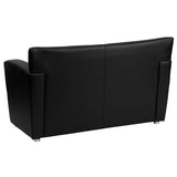 HERCULES Majesty Series Black LeatherSoft Loveseat - 222-2-BK-GG Pie's Variety Store