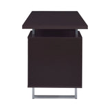 Glavan Rectangular Storage Office Desk Cappuccino - 801521 Pie's Variety Store