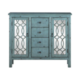 4-Drawer Accent Cabinet Antique Blue - 950736 Pie's Variety Store
