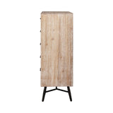 Marlow 5-Drawer Chest Rough Sawn Multi - 215765 Pie's Variety Store