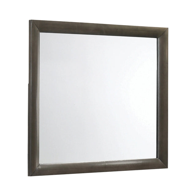 Salano Rectangular Mirror Mod Grey - 215884 Pie's Variety Store