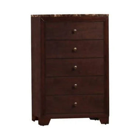 Conner 5-Drawer Rectangular Chest Cappuccino - 200425 Pie's Variety Store