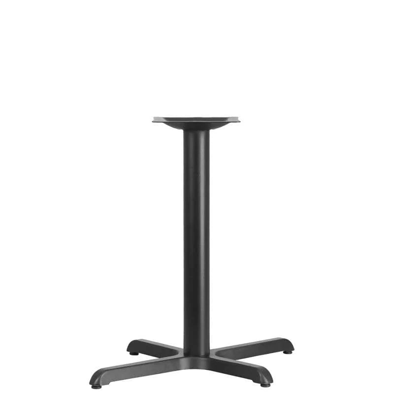 23.5inches x 29.5inches Restaurant Table X-Base with 3inch Dia. Table Height Column [XU-T2230-GG] Fl Furniture