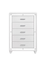 Whitaker 5-Drawer Chest White - 223335 Pie's Variety Store