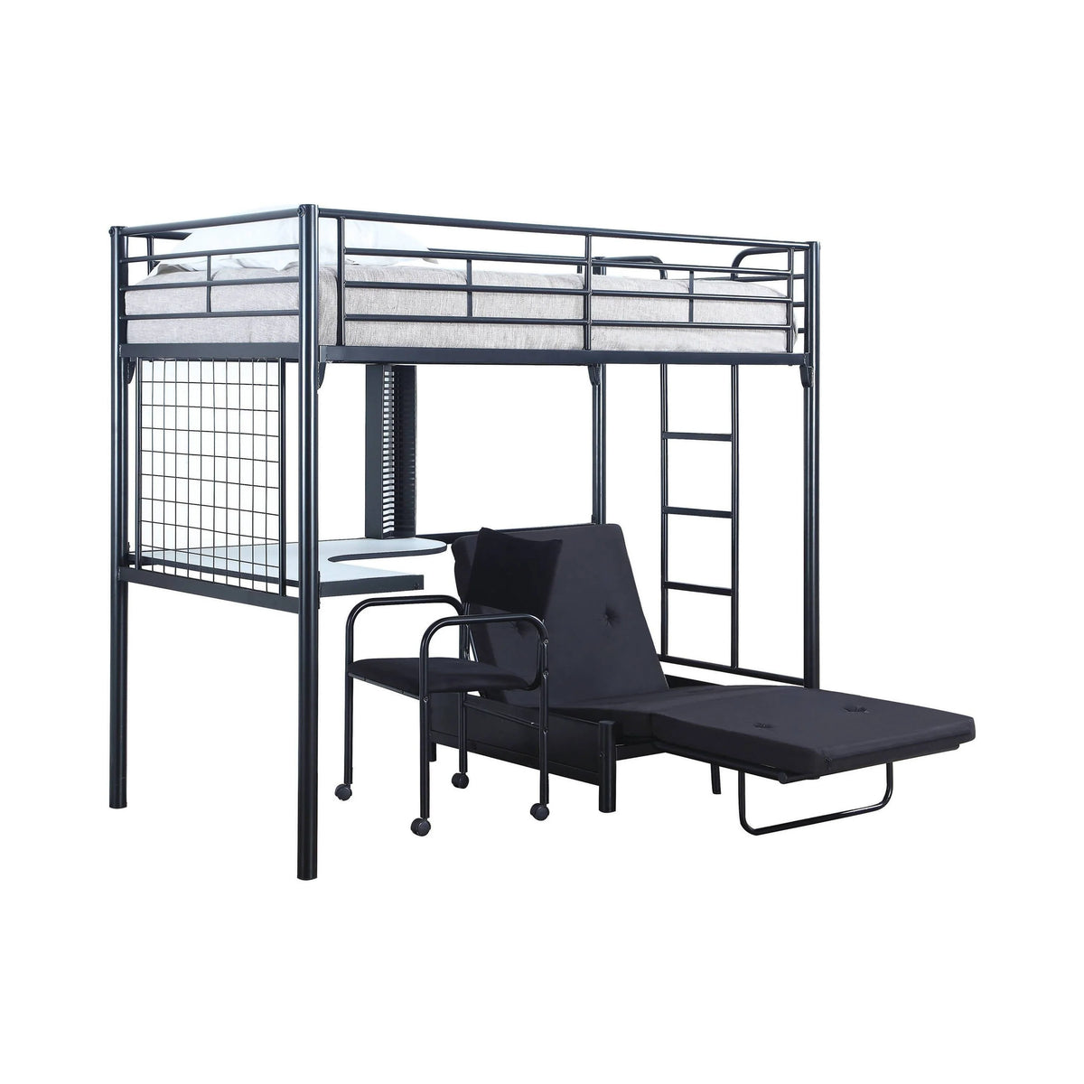 Jenner Futon Pad Black - 2335M A-Z Store Nadia