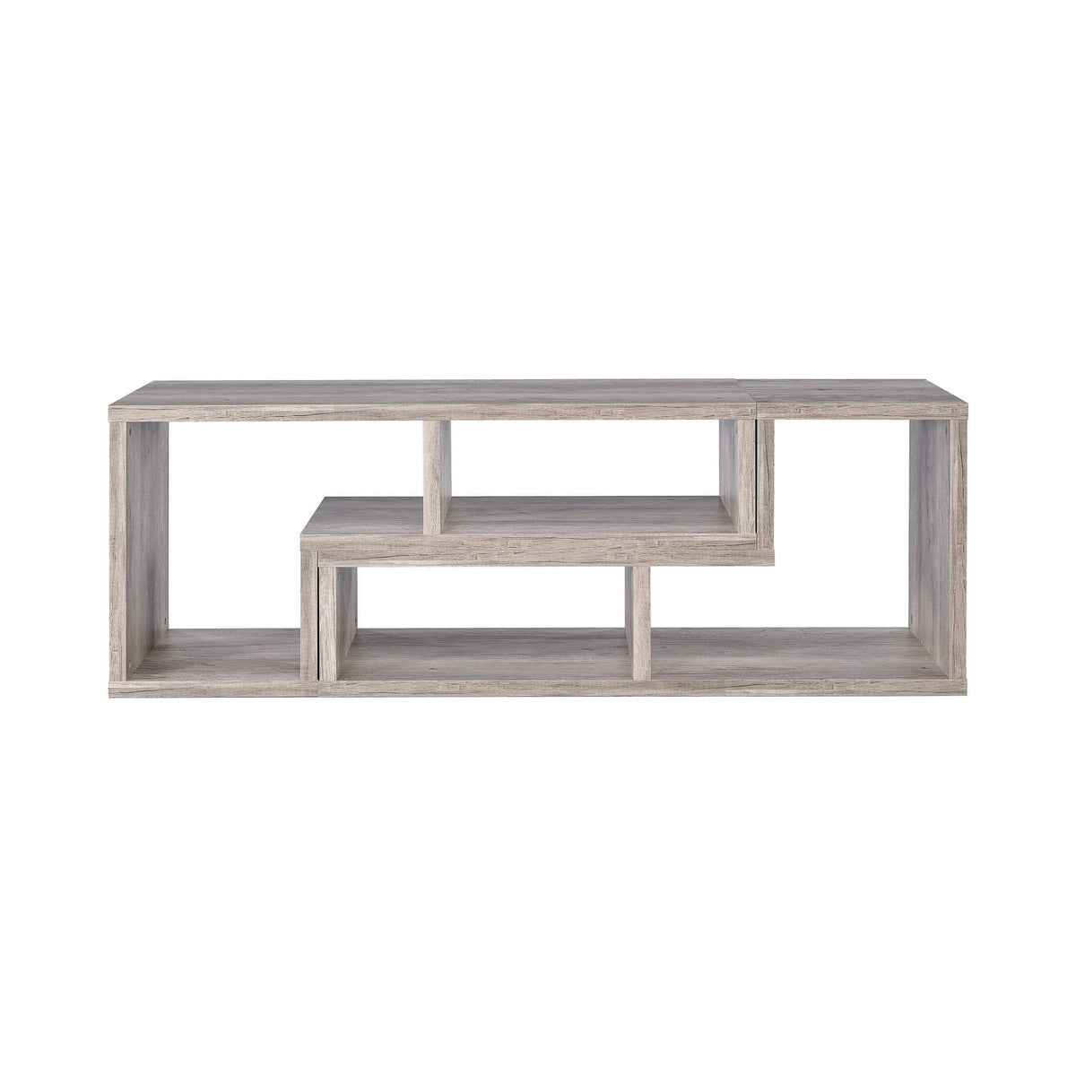 Convertible TV Console And Bookcase Cappuccino - 800329 Pie's Variety Store