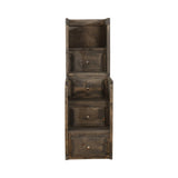 Wrangle Hill 4-Drawer Stairway Chest Gun Smoke - 400834 A-Z Store Nadia