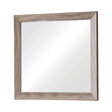 Kauffman Rectangular Mirror Washed Taupe - 204194 Pie's Variety Store